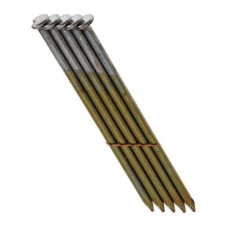 GRIP-RITE Collated Framing Nail, 2-3/8 in L, 11.5 ga, Bright, Clipped Head, 28 Degrees GRS8D